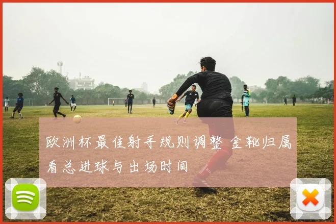 欧洲杯最佳射手规则调整 金靴归属看总进球与出场时间